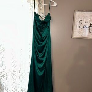 Gianni Bini Emerald Green Prom Dress